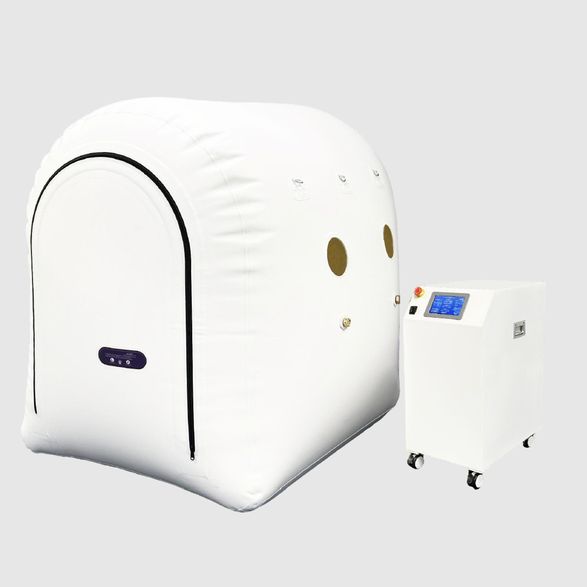 CÁMARA DE OXÍGENO HIPERBÁRICA TIPO TIENDA CON CREMALLERA GYYC-1200