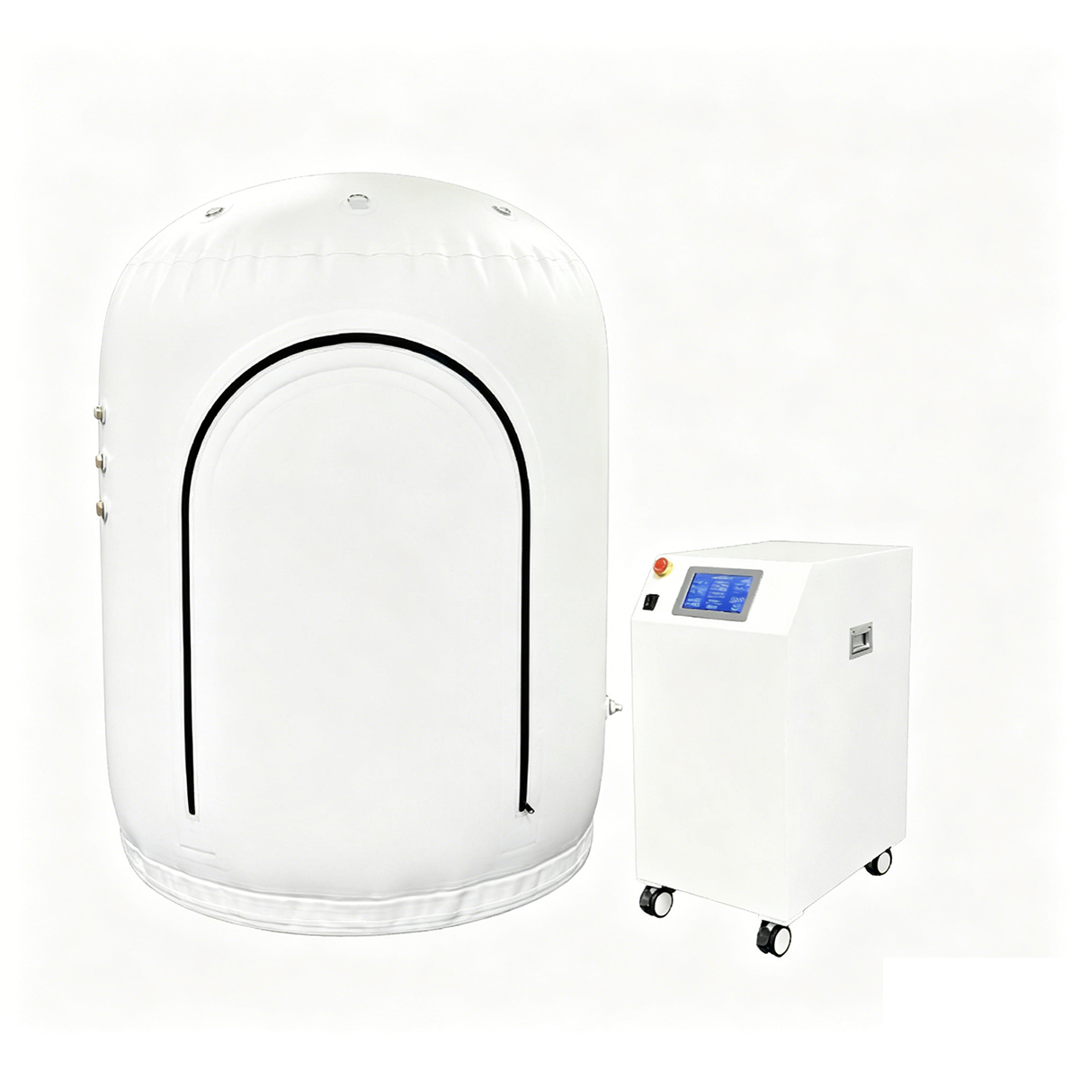 CÁMARA VERTICAL DE OXÍGENO HIPERBÁRICO CON CREMALLERA GYYC-1100